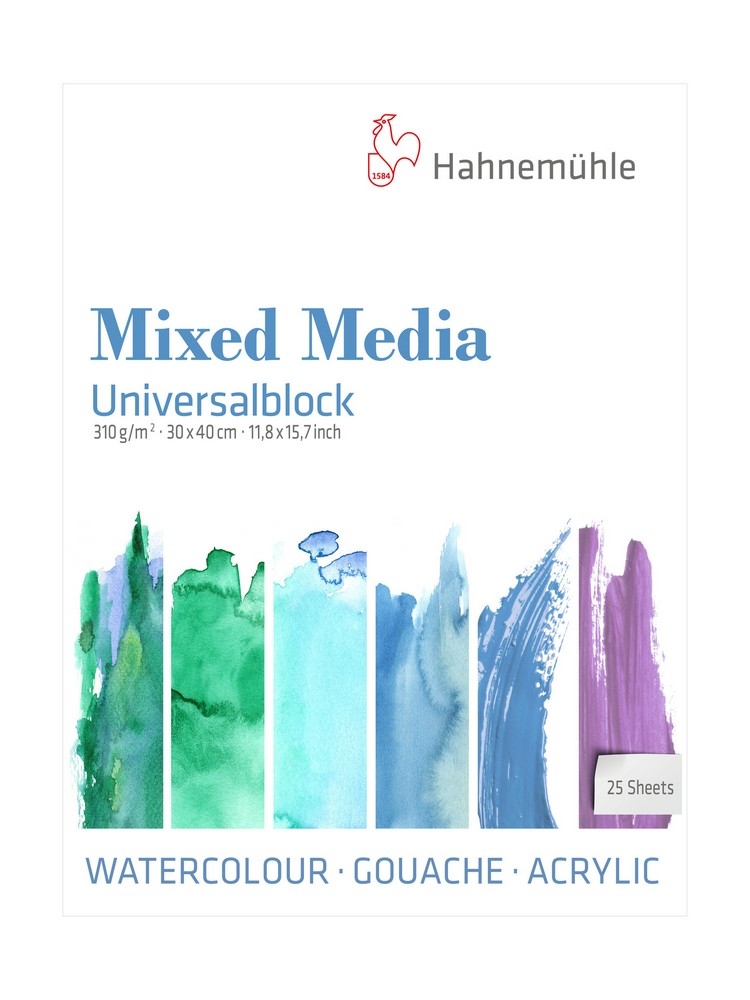 Hahnemühle Universalblock Mixed Media 30 x 40 cm von Hahnemühle