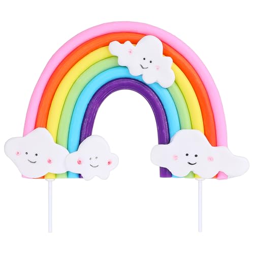 Regenbogen Cake Topper Personalisierter Cake Topper Rainbow Kuchendekoration Geburtstag Wolken Kuchen Bunte Tortendekoration Hochzeit Party Dekorationszubehör Regenbogen Cake Topper Personalisierter Cake Topper Rainbow Kuchendekoration Geburtstag Wolken Kuchen Bunte Tortendekoration Hochzeit Party Dekorationszubehör von HaiFafafaing