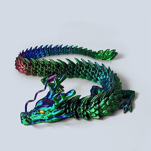 Haichrin 3D Gedruckter Drache, beweglicher Drache, bewegliches Flexibles Drachenspielzeug für Auto-Dekoration und Ornament-Figuren Haichrin 3D Gedruckter Drache, beweglicher Drache, bewegliches Flexibles Drachenspielzeug für Auto-Dekoration und Ornament-Figuren von Haichrin