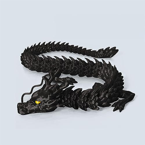 3D gedruckter Drache, beweglicher Drache, bewegliches flexibles Drachenspielzeug für Auto-Dekoration und Ornament-Figuren von Haichrin