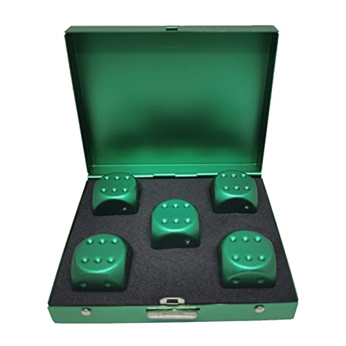 5 Stück Tragbares 6 Seitiger Würfel Set Multi Farben Würfel Mit Aufbewahrungsbox Für Brettspiel Silber Gold Grün Rot Blau 5 Stück Tragbares 6 Seitiger Würfel Set Multi Farben Würfel Mit Aufbewahrungsbox Für Brettspiel Silber Gold Grün Rot Blau von Haiki