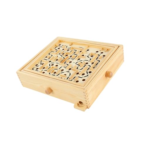 Haiki Anregende Hölzerne Perlenlabyrinth Ladyrinth Spielzeug Für Handaugenkoordination Raum Denkt Kinder Erwachsene Interaktive Puzzle Spielzeug Elternteil Kind Interaktives Spiel von Haiki
