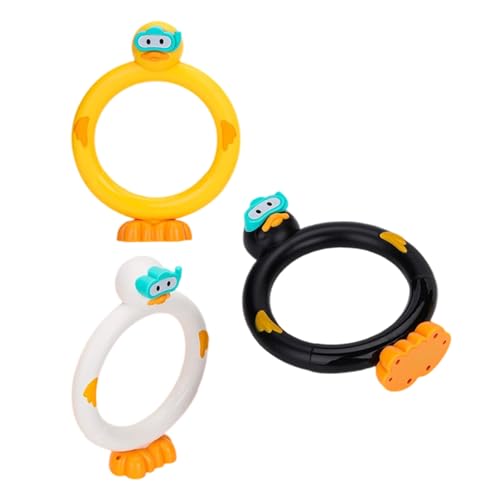 Haiki 3pcs Sinkende Tauchringe Unterwasser Waschbecken Spielzeug Fördern Lungenkapazitätstraining Für Kinderpool Aktivität Cartoon Dive Pooltauchen Haiki 3pcs Sinkende Tauchringe Unterwasser Waschbecken Spielzeug Fördern Lungenkapazitätstraining Für Kinderpool Aktivität Cartoon Dive Pooltauchen von Haiki