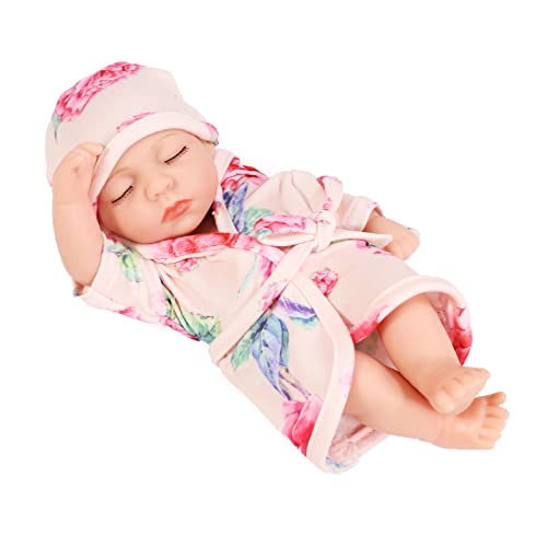 Haiki 7 Wiedergeborenes Puppenspielzeug Baby Badespiel Silicone Puppen Realistische Kinder Beruhigende Spielzeugausbildung Geschenk von Haiki