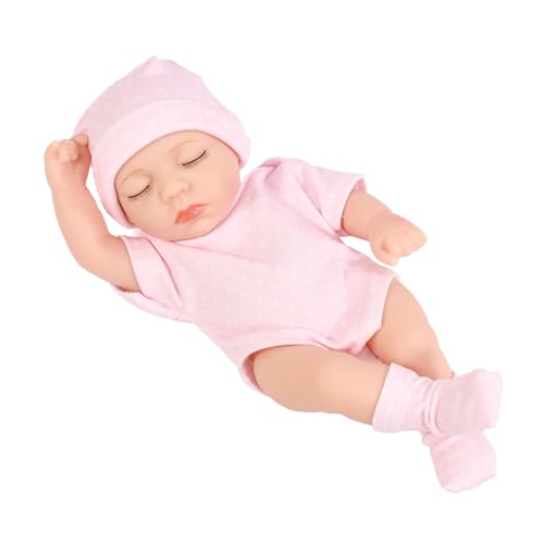 Haiki 7 Wiedergeborenes Puppenspielzeug Baby Badespiel Silicone Puppen Realistische Kinder Beruhigende Spielzeugausbildung Geschenk von Haiki