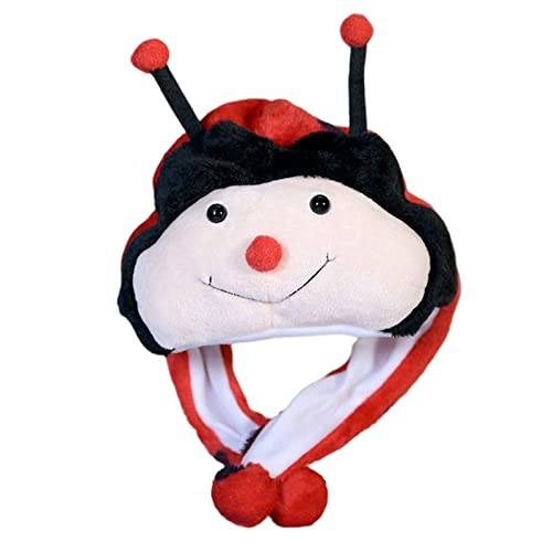 Haiki Animal Ohrpapier Kapuzenhut Fleece Ohrklappenhut Trapper Kinder Tierhüte Party Drama Requisiten Für Kinder von Haiki