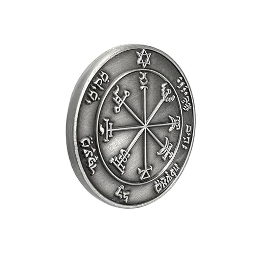 Haiki Antiquitätenstile Solomonmünze Amulette Für Meditationen Spirituelle Fokusse Und Home Dekoration Display King Solomon Jupiters Siegel Haiki Antiquitätenstile Solomonmünze Amulette Für Meditationen Spirituelle Fokusse Und Home Dekoration Display King Solomon Jupiters Siegel von Haiki