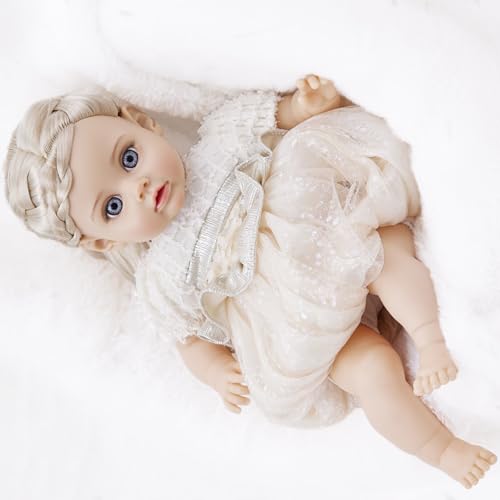 Haiki Authentisch Aussehende 14 Zoll Vinyls Girl Babypuppen Für Sammler Und Babypuppen Für Bildungszwecke Haiki Authentisch Aussehende 14 Zoll Vinyls Girl Babypuppen Für Sammler Und Babypuppen Für Bildungszwecke von Haiki