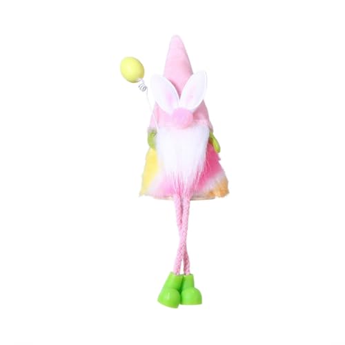 Haiki Handgefertigte Plüschtiere Osterhasen Zwerge Langbeinige Hasen Puppen für Frühlingsdekoration und Urlaub Haiki Handgefertigte Plüschtiere Osterhasen Zwerge Langbeinige Hasen Puppen für Frühlingsdekoration und Urlaub von Haiki