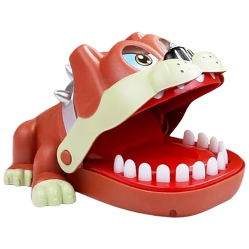 Haiki Interaktive Hundeform Beißende Handspielzeug Mit Zufälliger Beißaktion Für Familienversammlungen Und Kinder Sicheres Plastikdesign Ungiftiges Schnapphandspielzeug von Haiki