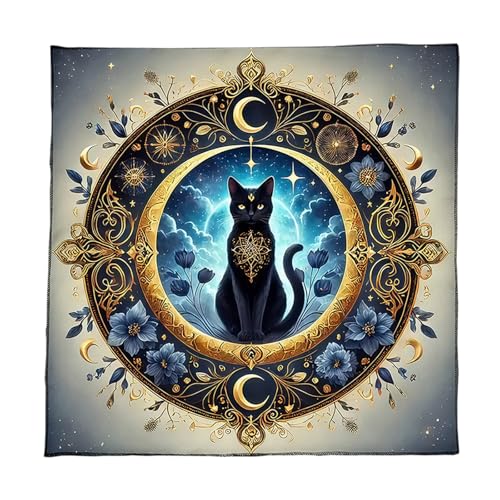 Haiki Katzen Blumenmuster Astrologie Tischdecke Tarots Gottesdienste Altäre Stoff Gottesbrettspiel Accessor Haiki Katzen Blumenmuster Astrologie Tischdecke Tarots Gottesdienste Altäre Stoff Gottesbrettspiel Accessor von Haiki