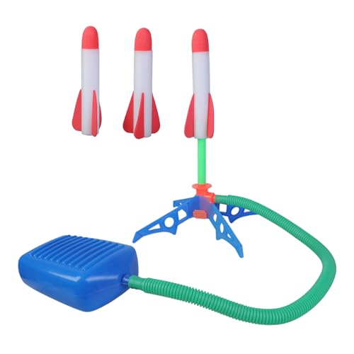Haiki Kinder Outdoor Air Rockets Fuß Toy Schwamm Soars Raketen Jump Sport Interaction Game Für Kid Birthday von Haiki