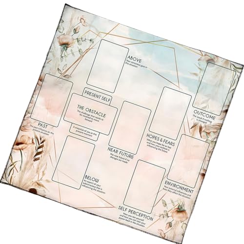 Haiki Lesen Karten Tarots Tischdecke Altars Stoff Gotteskarten Tisch Wandteppichbrettspielzubehör Divinationen Karten Tisch Wanddekoration von Haiki