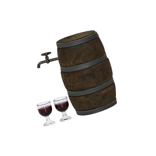 Haiki Realistische Miniatur Weinfässer Und Brille Für 1/12 Puppenhaus Setup Und Kinder Imaginativ Haiki Realistische Miniatur Weinfässer Und Brille Für 1/12 Puppenhaus Setup Und Kinder Imaginativ von Haiki