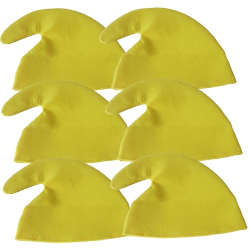 Haiki Set Von 6 Weihnachts Elfen Kostümhüte Für Männer Und Frauen Farbenfrohe Kappen Für Ferienfeierlichkeiten Handgefertigte Cosplay Requisiten von Haiki