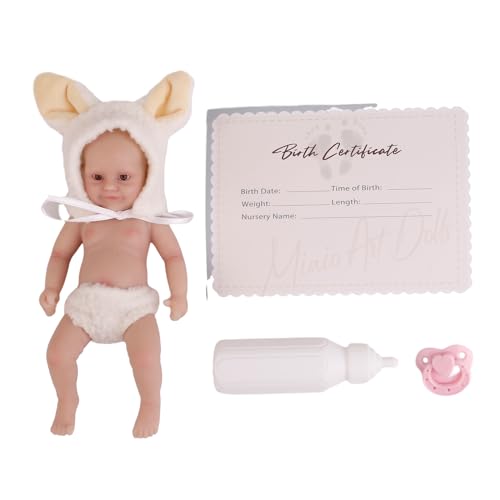 Haiki Süße Kleine Babypuppe Neugeborene Babypuppe Realistisch Neugeborene Babypuppen Silikon Ganzkörper Realistische Simulationspuppe Haiki Süße Kleine Babypuppe Neugeborene Babypuppe Realistisch Neugeborene Babypuppen Silikon Ganzkörper Realistische Simulationspuppe von Haiki