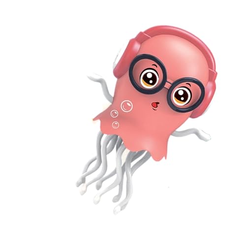 Haiki Wie Elektrik Jellyfish Toy Mit LED Leuchten Und Musik Automatische Hindernisvermeidung Für Kinder Sensorische Entwicklung Interaktion Musik Leuchte Spielzeug von Haiki