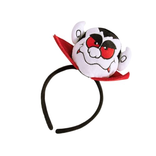 Halloween-Haarreif aus Baumwolle, Cosplay-Kopf-Accessoire für Erwachsene, Kinder, Partyzubehör, Familientreffen, Festival, Kopfbedeckung, Halloween-Haarschmuck von Haiki