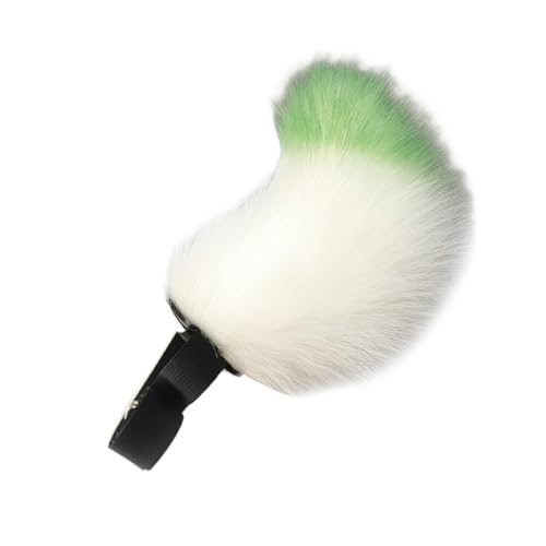 Hasen Ohren Stirnband Kunstpelze Schwanz Ohren Stirnbänder Kurze Hasen Heck Halloween Cosplay Kostüm Bunnies Kostüm von Haiki
