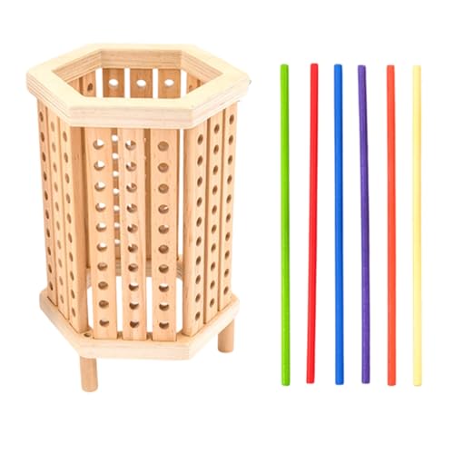 Haiki Kinder Holzturm Puzzle Spielzeug Farbenfrohe Lernaktivitäten Für Familienbindung Und Feinmotorikentwicklung Eltern Kind Interaktives Tischspiel Haiki Kinder Holzturm Puzzle Spielzeug Farbenfrohe Lernaktivitäten Für Familienbindung Und Feinmotorikentwicklung Eltern Kind Interaktives Tischspiel von Haiki