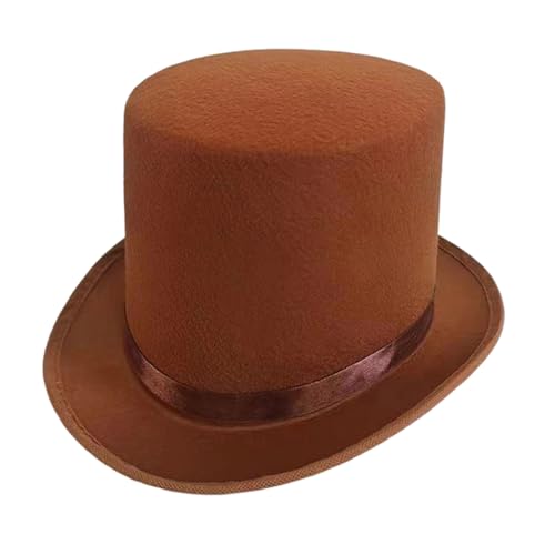 Lustiger Zylinderhut zum Verkleiden von Lincolns-Hüten, Zauberern oder Ringmeistern, Kostümen, Kutscher für Halloween, Weihnachten, Party, Zauberer von Haiki