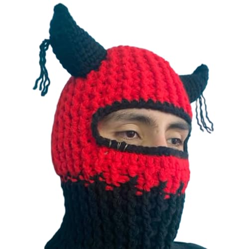 Lustiges Horn für Teenager, Kostüm, Hüte, Halloween, Pullover, Hut, weich, warm, weich Lustiges Horn für Teenager, Kostüm, Hüte, Halloween, Pullover, Hut, weich, warm, weich von Haiki