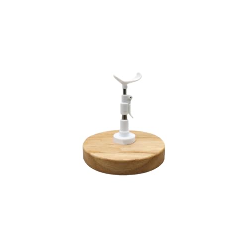 Mehrzweck-Puppenständer aus Holz mit Schiebe-Höhen-Mechanismus, Holzsockel für verschiedene BJD-Puppengrößen, Displayzubehör, dekorativer Ständer Mehrzweck-Puppenständer aus Holz mit Schiebe-Höhen-Mechanismus, Holzsockel für verschiedene BJD-Puppengrößen, Displayzubehör, dekorativer Ständer von Haiki