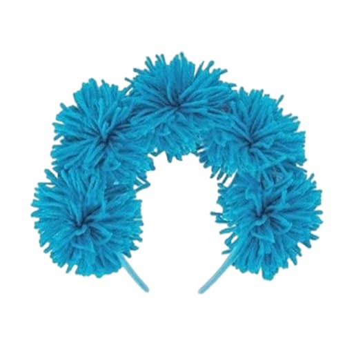 Pelzige Garne Haarhoop Für Family Geting Birthday Party Pompoms Haarband Kostüm Haardekoration Für Formelle Und Lässige Pelzige Garne Haarhoop Für Family Geting Birthday Party Pompoms Haarband Kostüm Haardekoration Für Formelle Und Lässige von Haiki