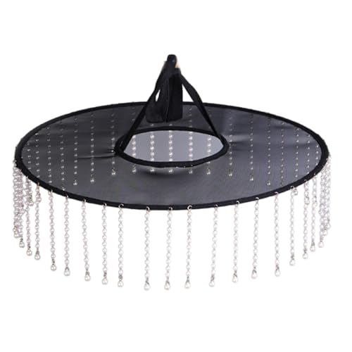 Retros Fashion Schleier Kopfbedeckung Elegant Braut Kopfschmuck Motto Party Schleier Hut für historische Nachstellungen und Kostüm Retros Fashion Schleier Kopfbedeckung Elegant Braut Kopfschmuck Motto Party Schleier Hut für historische Nachstellungen und Kostüm von Haiki