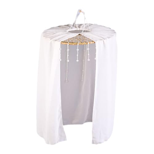 Retros Fashion Schleier Kopfbedeckung Elegant Braut Kopfschmuck Motto Party Schleier Hut für historische Nachstellungen und Kostüm Retros Fashion Schleier Kopfbedeckung Elegant Braut Kopfschmuck Motto Party Schleier Hut für historische Nachstellungen und Kostüm von Haiki