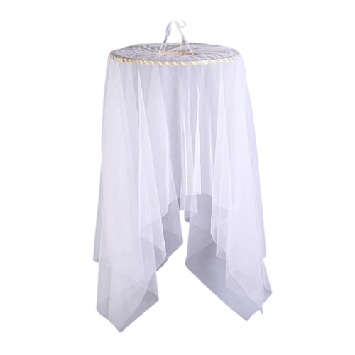 Retros Fashion Schleier Kopfbedeckung Elegant Braut Kopfschmuck Motto Party Schleier Hut für historische Nachstellungen und Kostüm Retros Fashion Schleier Kopfbedeckung Elegant Braut Kopfschmuck Motto Party Schleier Hut für historische Nachstellungen und Kostüm von Haiki