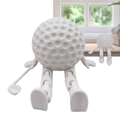 3D Gedruckte Actionfigur | Golfball Flexibles Modell Deko | Dekorative Figuren Handwerk,Für Kinder Teenager Sammler Vitrine Nachttisch Schlafzimmer Arbeitszimmer 3D Gedruckte Actionfigur | Golfball Flexibles Modell Deko | Dekorative Figuren Handwerk,Für Kinder Teenager Sammler Vitrine Nachttisch Schlafzimmer Arbeitszimmer von Hailerio