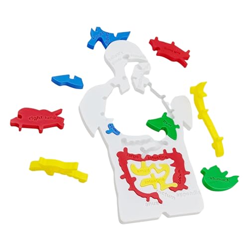Anatomie Modell Puzzle - Verdauungssystem Puzzle Für Kinder,Lernspielzeug Zur Hand Auge Koordination Für Kinder Schüler Anatomie Modell Puzzle - Verdauungssystem Puzzle Für Kinder,Lernspielzeug Zur Hand Auge Koordination Für Kinder Schüler von Hailerio