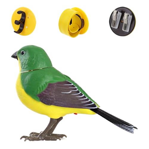 Bird Spielzeug Für Kinder,Elektrischer Singvogel - Realistischer Sprechender Elektronischer Schreibtisch Haustier Für Sensorisches Spiel Geburtstag Zimmer Deko von Hailerio