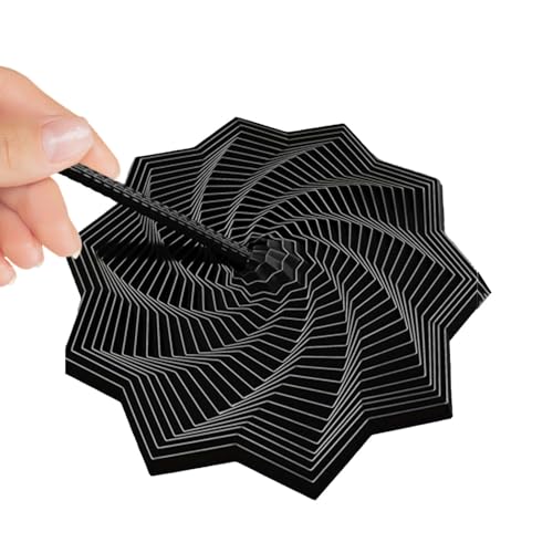 Fidget Hexagon Spielzeug, Spiralförmiges Sechseck Fingerspielzeug Zum Betrachten, Stressabbau Wirbelspirale Für Reise Weihnachten Geburtstag Geschenk Fidget Hexagon Spielzeug, Spiralförmiges Sechseck Fingerspielzeug Zum Betrachten, Stressabbau Wirbelspirale Für Reise Weihnachten Geburtstag Geschenk von Hailerio