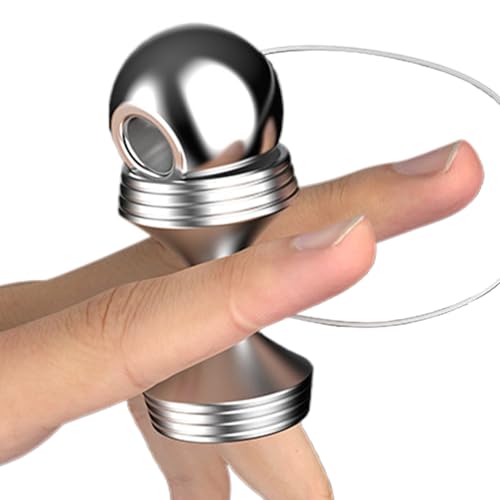 Für Kinder,Kugelspinner Aus Aluminium Als Fingerspitzen Spielzeug | Sensorikspielzeug Zur Feinmotorik & Konzentration – Lernspiele Aus Metall Für Büro, Reise Und Freizeit Für Kinder,Kugelspinner Aus Aluminium Als Fingerspitzen Spielzeug | Sensorikspielzeug Zur Feinmotorik & Konzentration – Lernspiele Aus Metall Für Büro, Reise Und Freizeit von Hailerio
