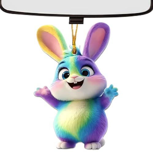 Hailerio -Ornament | Flacher Regenbogen- -Baum- – Rucksack-Anhänger, Rückspiegel-Zubehör, Frühling-Schlüsselanhänger für Kinder und Erwachsene Hailerio -Ornament | Flacher Regenbogen- -Baum- – Rucksack-Anhänger, Rückspiegel-Zubehör, Frühling-Schlüsselanhänger für Kinder und Erwachsene von Hailerio