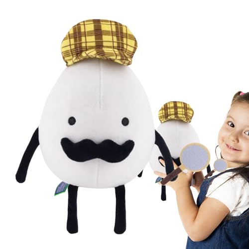 Hailerio Spiel gefüllte Plüschtiere, süße Plüschpuppen - Ei-Plüschtier - 7,1-Zoll-Spielfigur gefülltes weiches Kissen-Plüschtier für Sofa, Auto, Kinderzimmer Hailerio Spiel gefüllte Plüschtiere, süße Plüschpuppen - Ei-Plüschtier - 7,1-Zoll-Spielfigur gefülltes weiches Kissen-Plüschtier für Sofa, Auto, Kinderzimmer von Hailerio
