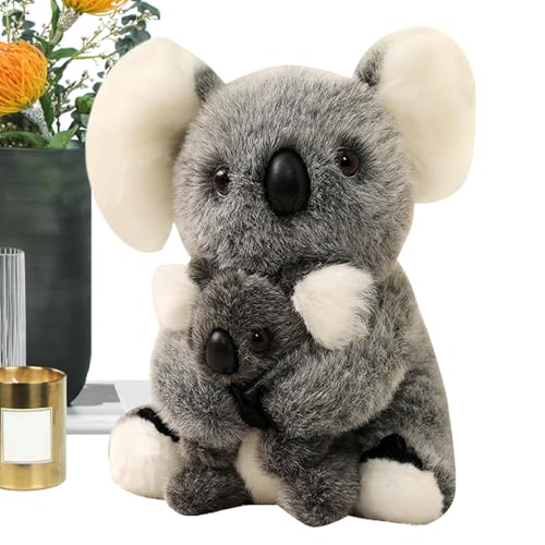 Plüsch Koala | Mama Hält Kleine Koala Kuschelfreunde,Weiches Süßes Dekoratives Kuscheltier Für Kinder Erwachsene Mädchen Geburtstagsgeschenk Zimmerdeko Plüsch Koala | Mama Hält Kleine Koala Kuschelfreunde,Weiches Süßes Dekoratives Kuscheltier Für Kinder Erwachsene Mädchen Geburtstagsgeschenk Zimmerdeko von Hailerio