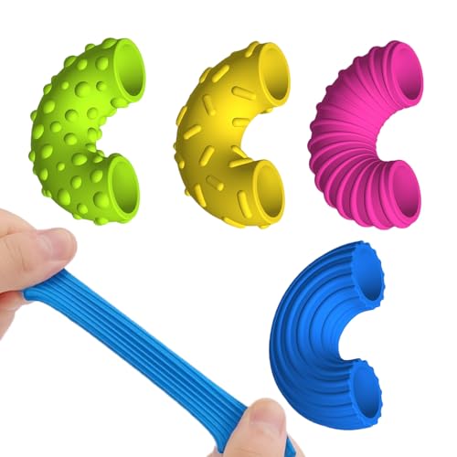 Silicone Textur Fidget - Spielzeug Für Kinder Mit Besonderem Förderbedarf - Fidget Gadget für Unterwegs Schule Zuhause Mädchen von Hailerio