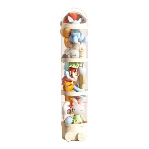 Stofftier-Aufbewahrungsröhre, 160 cm, transparenter Plüschtier-Organizer, Plüschtier-Organizer, Plüschpuppen-Display, Eimer, Stofftierhalter für Kinderzimmer, Schlafzimmer, Badezimmer, Kinderzimmer, 4 Stofftier-Aufbewahrungsröhre, 160 cm, transparenter Plüschtier-Organizer, Plüschtier-Organizer, Plüschpuppen-Display, Eimer, Stofftierhalter für Kinderzimmer, Schlafzimmer, Badezimmer, Kinderzimmer, 4 von Hailerio