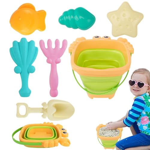 spielzeugset, sandspielzeug | Kinder Sandschaufel mit faltbarem Eimer | Feier des Schulstarttags mit Mesh -Aufbewahrungstasche für Kinder im Freien spielzeugset, sandspielzeug | Kinder Sandschaufel mit faltbarem Eimer | Feier des Schulstarttags mit Mesh -Aufbewahrungstasche für Kinder im Freien von Hailerio