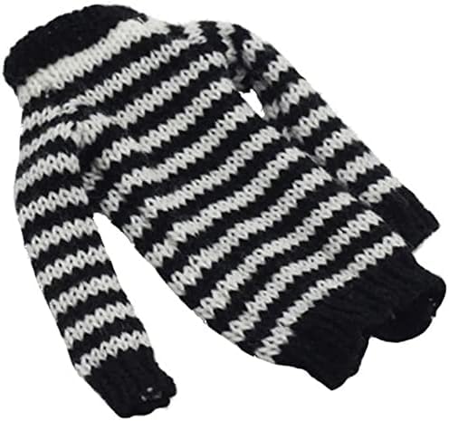 Haione Puppen Strickpullover Kleidung für 11"/30cm Mädchen Puppen Outfits Kostüm Zubehör von Haione