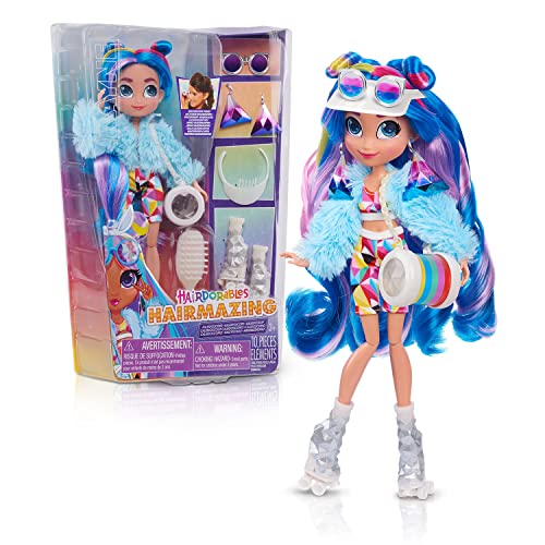 Hairdorables, Hairmazing Puppe 26 cm mit Überraschungen, Serie 3, mit 1 Kaleidoskop-Funktion, 3 Puppen zum Sammeln, Spielzeug für Kinder ab 3 Jahren, HAG05 Hairdorables, Hairmazing Puppe 26 cm mit Überraschungen, Serie 3, mit 1 Kaleidoskop-Funktion, 3 Puppen zum Sammeln, Spielzeug für Kinder ab 3 Jahren, HAG05 von Hairdorables