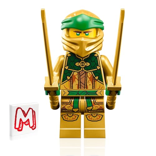 Lego NINJAGO Legacy Minifigure - Lloyd (Golden Ninja) with Dual Swords 71735 von LEGO