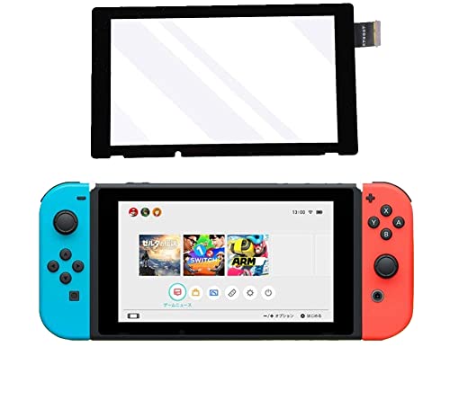 Hakeeta Touchscreen der Spielkonsole, Ersatz des Touchscreens für den Switch, präzise, korrosionsbeständig und verschleißfest, für die Spielekonsole Switch Hakeeta Touchscreen der Spielkonsole, Ersatz des Touchscreens für den Switch, präzise, korrosionsbeständig und verschleißfest, für die Spielekonsole Switch von Hakeeta