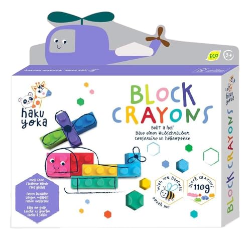 Haku Yoka 6920773330866 Block Crayons, Mehrfarbig von Haku Yoka