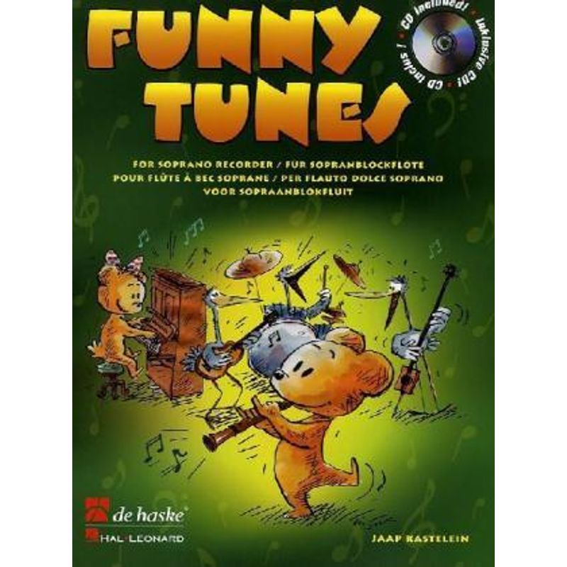 Funny Tunes, für Sopranblockflöte, m. Audio-CD von Hal Leonard
