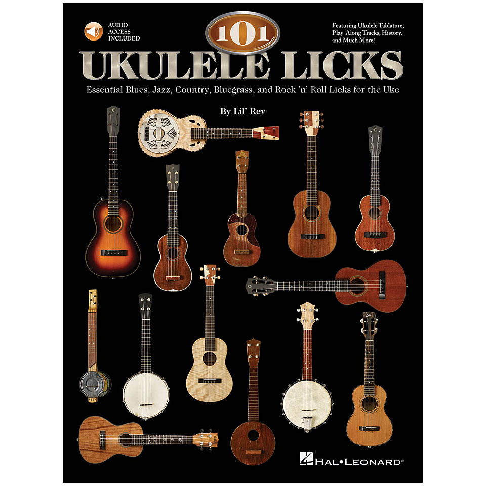 Hal Leonard 101 Ukulele Licks Lehrbuch Hal Leonard 101 Ukulele Licks Lehrbuch von Hal Leonard