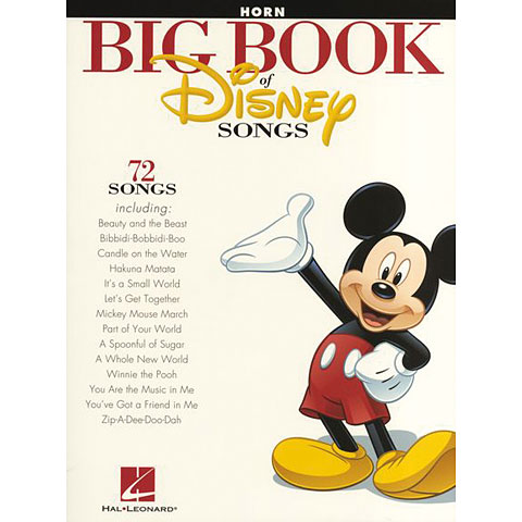 Hal Leonard Big Book Of Disney Songs Notenbuch von Hal Leonard